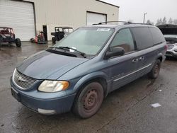 Chrysler Town & Country lxi Vehiculos salvage en venta: 2001 Chrysler Town & Country LXI