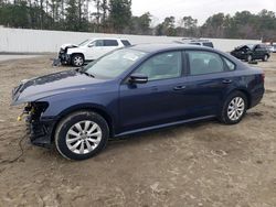 Volkswagen salvage cars for sale: 2013 Volkswagen Passat S