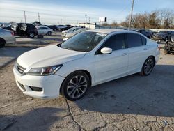 Salvage cars for sale from Copart Oklahoma City, OK: 2015 Honda Accord Sport