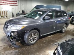 Nissan salvage cars for sale: 2014 Nissan Pathfinder S