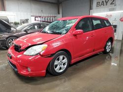 Toyota Matrix salvage cars for sale: 2005 Toyota Corolla Matrix XR