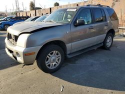 Mercury Mountainer salvage cars for sale: 2002 Mercury Mountaineer