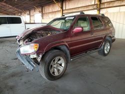 Nissan Pathfinder salvage cars for sale: 2002 Nissan Pathfinder LE