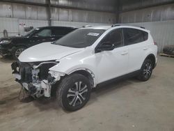 Salvage cars for sale from Copart Des Moines, IA: 2018 Toyota Rav4 LE