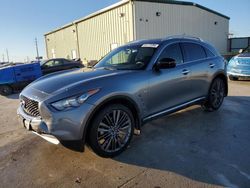 Infiniti QX70 salvage cars for sale: 2017 Infiniti QX70