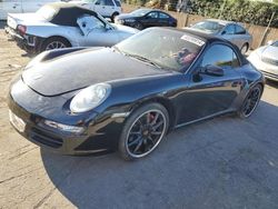 Salvage cars for sale from Copart San Martin, CA: 2008 Porsche 911 Carrera S Cabriolet