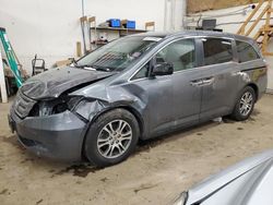 Honda Odyssey ex salvage cars for sale: 2012 Honda Odyssey EX