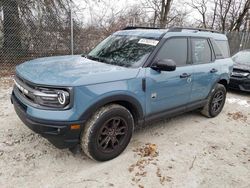 Salvage cars for sale from Copart Cicero, IN: 2022 Ford Bronco Sport BIG Bend