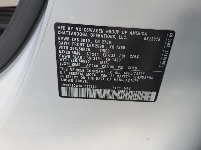 2019 Volkswagen Atlas SEL