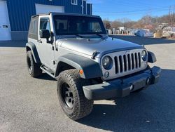 Jeep salvage cars for sale: 2015 Jeep Wrangler Sport