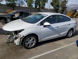 Chevrolet Cruze salvage cars for sale: 2016 Chevrolet Cruze LT