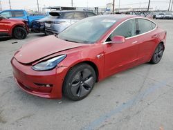 Tesla Model 3 salvage cars for sale: 2018 Tesla Model 3