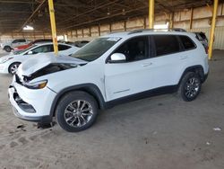 Jeep Grand Cherokee salvage cars for sale: 2019 Jeep Cherokee Latitude Plus