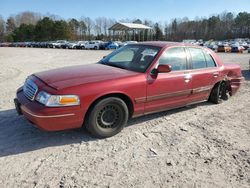 Ford Crown Victoria salvage cars for sale: 2001 Ford Crown Victoria