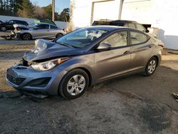 Hyundai Elantra salvage cars for sale: 2016 Hyundai Elantra SE