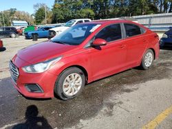 Hyundai Accent salvage cars for sale: 2018 Hyundai Accent SE