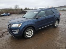 Ford salvage cars for sale: 2017 Ford Explorer XLT