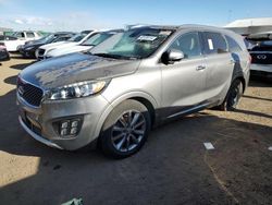 KIA Sorento salvage cars for sale: 2017 KIA Sorento SX