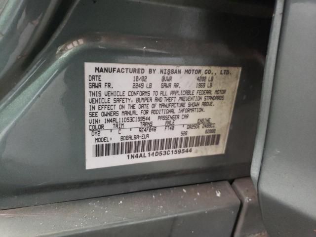 2003 Nissan Altima Base