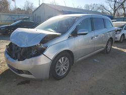 Honda Odyssey ex salvage cars for sale: 2015 Honda Odyssey EX