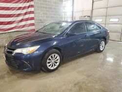 Salvage cars for sale from Copart Columbia, MO: 2015 Toyota Camry LE