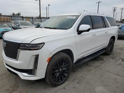 Cadillac salvage cars for sale: 2021 Cadillac Escalade ESV Luxury