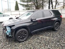 Chevrolet salvage cars for sale: 2019 Chevrolet Traverse LS