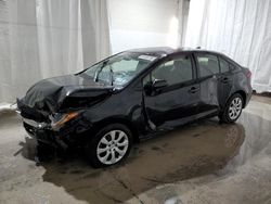 Salvage cars for sale from Copart Leroy, NY: 2022 Toyota Corolla LE