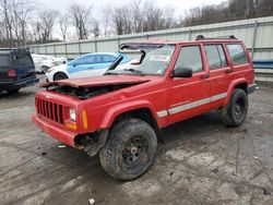 Salvage cars for sale from Copart Ellwood City, PA: 2000 Jeep Cherokee Sport