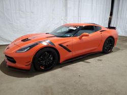 Chevrolet Corvette salvage cars for sale: 2019 Chevrolet Corvette Stingray 1LT