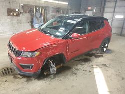 Jeep Compass salvage cars for sale: 2018 Jeep Compass Latitude