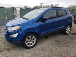 Ford Ecosport Vehiculos salvage en venta: 2019 Ford Ecosport SE