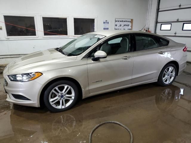 2018 Ford Fusion S Hybrid