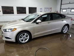 Ford Fusion salvage cars for sale: 2018 Ford Fusion S Hybrid