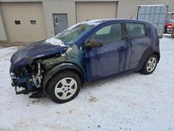 Chevrolet salvage cars for sale: 2013 Chevrolet Sonic LS