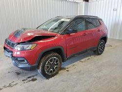 Jeep Compass salvage cars for sale: 2025 Jeep Compass Trailhawk