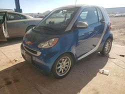 Smart salvage cars for sale: 2009 Smart Fortwo Pure