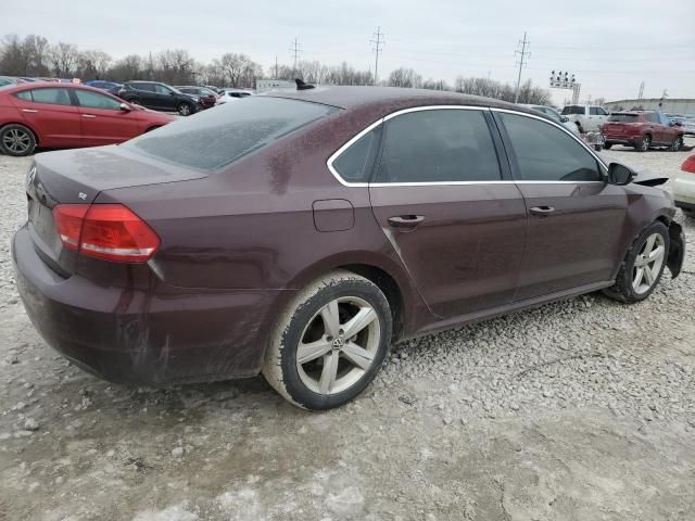 2012 Volkswagen Passat SE