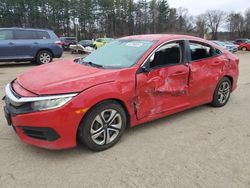 Honda Civic salvage cars for sale: 2016 Honda Civic LX