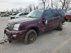 Mercury Mountainer salvage cars for sale: 2007 Mercury Mountaineer Premier