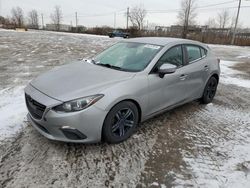 Mazda 3 salvage cars for sale: 2015 Mazda 3 Sport