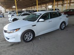 KIA Optima salvage cars for sale: 2016 KIA Optima LX