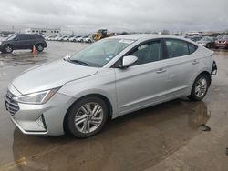 Vehiculos salvage en venta de Copart Grand Prairie, TX: 2019 Hyundai Elantra SEL