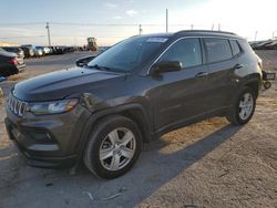 Salvage cars for sale from Copart Oklahoma City, OK: 2022 Jeep Compass Latitude