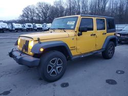 Jeep Wrangler salvage cars for sale: 2015 Jeep Wrangler Unlimited Sport