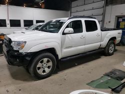 Toyota Tacoma salvage cars for sale: 2015 Toyota Tacoma Double Cab Long BED