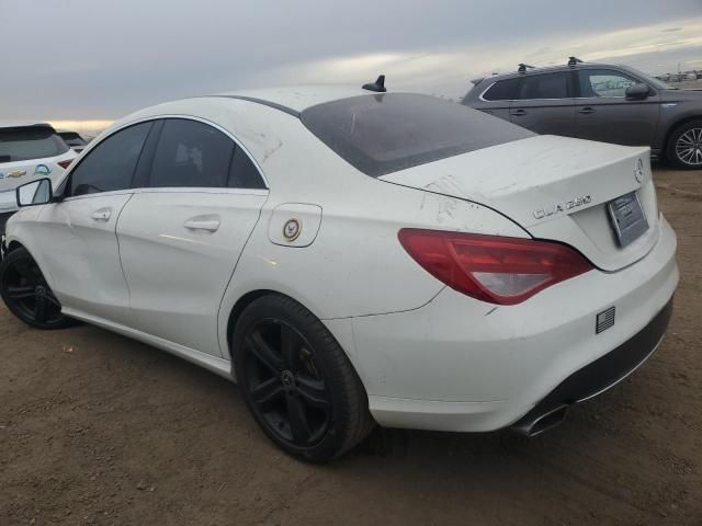 2016 Mercedes-Benz CLA 250