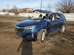 Chevrolet Equinox salvage cars for sale: 2022 Chevrolet Equinox LT