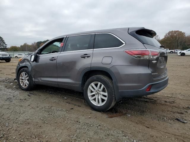 2016 Toyota Highlander LE