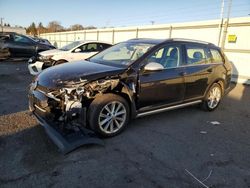 Volkswagen Golf salvage cars for sale: 2017 Volkswagen Golf Alltrack S